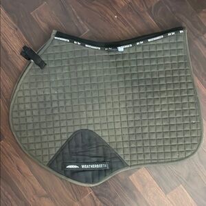 Weatherbeeta Olive Green Saddle Pad